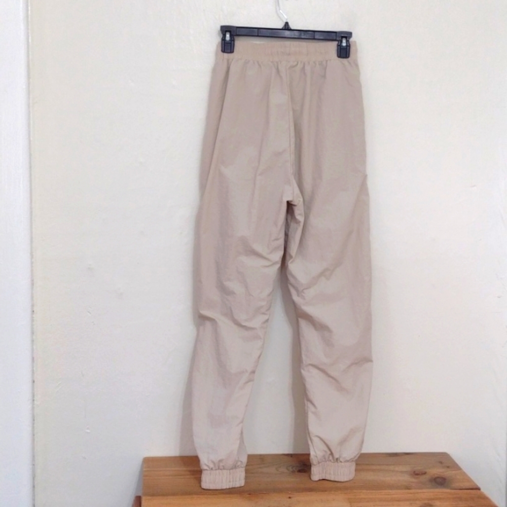 Wilo The Label Tan Elastic Drawstring Waist Parac… - image 4